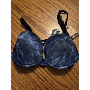 Mossy Oak Blue Camo Bra size 38D  NWT